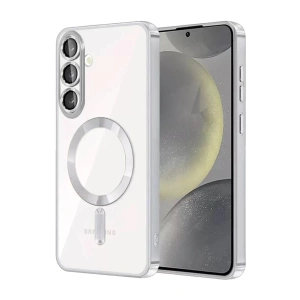 Mey İthalat®  Samsung Galaxy A37 5G Kross Magneticsafe Kapak - Gümüş