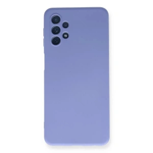 Mey İthalat®  Samsung Galaxy A52 Kılıf Nano içi Kadife Silikon - Lila