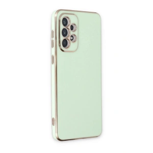 Mey İthalat® Samsung Galaxy A53 5G Kılıf Volet Silikon - Açık Yeşil