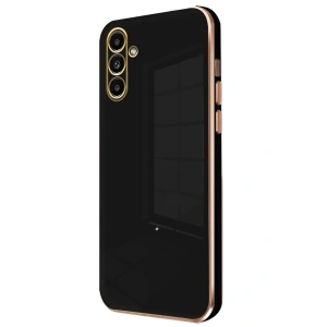 Mey İthalat®  Samsung Galaxy A55 5G Kılıf Volet Silikon - Siyah