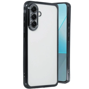Mey İthalat®  Samsung Galaxy A56 Kılıf  Lensli Silikon - Siyah