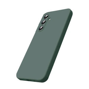 Mey İthalat®  Samsung Galaxy A57 5G First Silikon - Koyu Yeşil