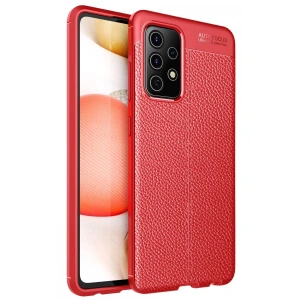 Mey İthalat® Samsung Galaxy A72 Kılıf Auto Focus Kapak - Kırmızı