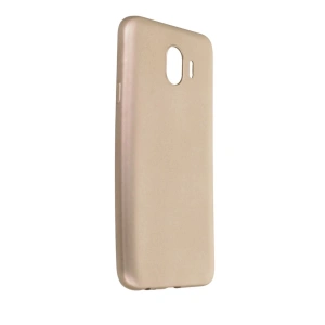 Mey İthalat®  Samsung Galaxy J4 Kılıf First Silikon - Gold