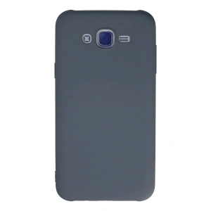 Mey İthalat® Samsung Galaxy J7 Kılıf Nano içi Kadife Silikon - Gri