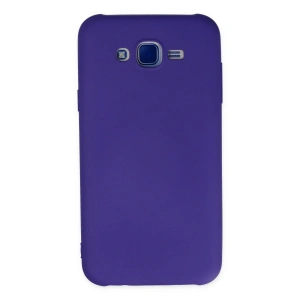 Mey İthalat® Samsung Galaxy J7 Kılıf Nano içi Kadife Silikon - Mor