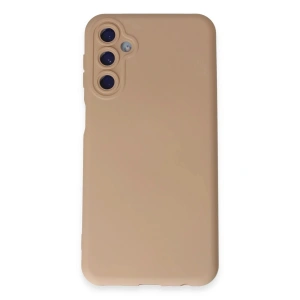 Mey İthalat® Samsung Galaxy M14 5G Kılıf Nano içi Kadife Silikon - Pudra