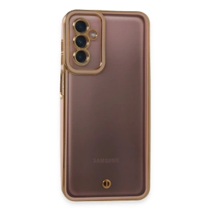 Mey İthalat®  Samsung Galaxy M23 Kılıf Liva Lens Silikon - Pudra
