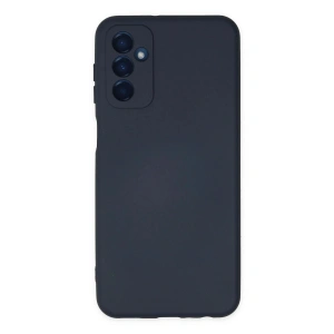 Mey İthalat®  Samsung Galaxy M23 Kılıf Nano içi Kadife Silikon - Lacivert