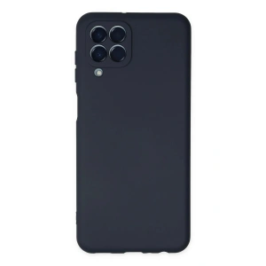 Mey İthalat®  Samsung Galaxy M33 Kılıf Nano içi Kadife Silikon - Lacivert