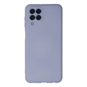 Mey İthalat®  Samsung Galaxy M33 Kılıf Nano içi Kadife Silikon - Lila