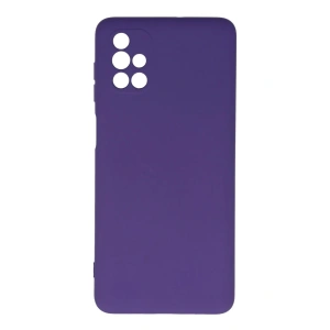 Mey İthalat® Samsung Galaxy M51 Kılıf Nano içi Kadife Silikon - Mor
