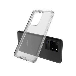 Mey İthalat®  Samsung Galaxy S20 Plus Kılıf Lüx Şeffaf Silikon
