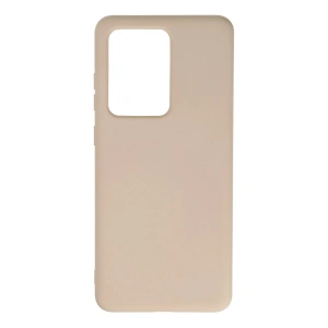 Mey İthalat®  Samsung Galaxy S20 Ultra Kılıf Nano içi Kadife Silikon - Pudra
