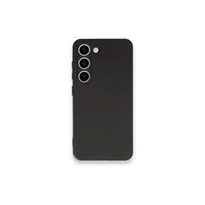 Mey İthalat®  Samsung Galaxy S23 Plus Kılıf First Silikon - Siyah