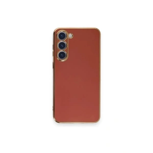 Mey İthalat®  Samsung Galaxy S23 Plus Kılıf Volet Silikon - Kırmızı