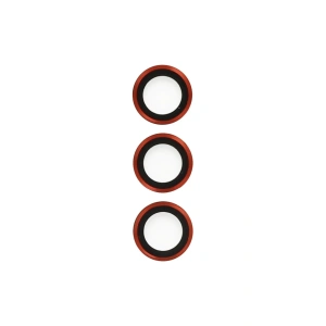 Mey İthalat®  Samsung Galaxy S23 Plus Metal Kamera Lens - Kırmızı