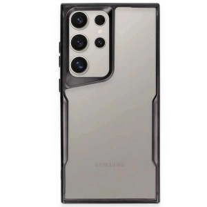 Mey İthalat®  Samsung Galaxy S23 Ultra Kılıf Boyi Silikon Kapak - Siyah