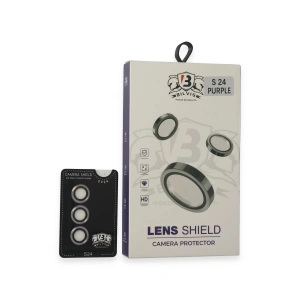 Mey İthalat®  Samsung Galaxy S24 Bilvis Titan Kamera Lens - Derin Mor