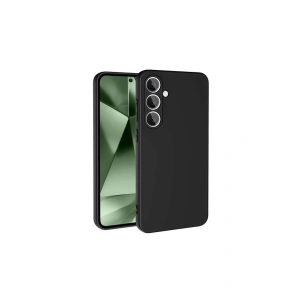 Mey İthalat®  Samsung Galaxy S24 FE Kılıf Nano içi Kadife Silikon - Siyah