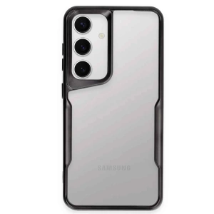 Mey İthalat®  Samsung Galaxy S24 Kılıf Boyi Silikon Kapak - Siyah