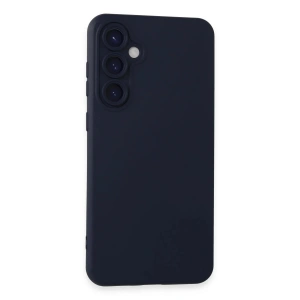 Mey İthalat®  Samsung Galaxy S24 Kılıf Nano içi Kadife Silikon - Lacivert