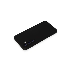 Mey İthalat®  Samsung Galaxy S24 Plus Kılıf Nano içi Kadife Silikon - Siyah
