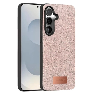 Mey İthalat®  Samsung Galaxy S25 Bright Simli Kapak - Pembe