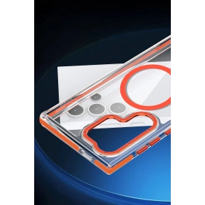 Mey İthalat® Samsung Galaxy S25 Ultra Bella Magsafe Kapak - Siyah