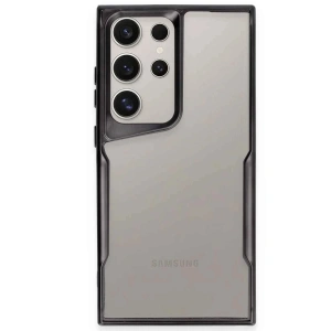Mey İthalat®  Samsung Galaxy S25 Ultra Kılıf Boyi Silikon Kapak - Siyah