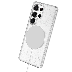 Mey İthalat®  Samsung Galaxy S25 Ultra Star Magsafe Kapak - Şeffaf