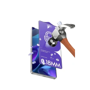 Mey İthalat®  Samsung Galaxy S26 Plus Bilvis 3D Cam Ekran Koruyucu - Siyah