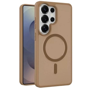 Mey İthalat®  Samsung Galaxy S26 Ultra Jota Magsafe Kapak - Çöl Titanyum