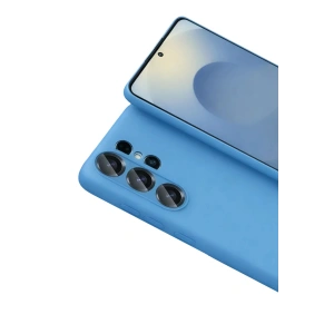Mey İthalat®  Samsung Galaxy S26 Ultra Nano içi Kadife Silikon - Mavi