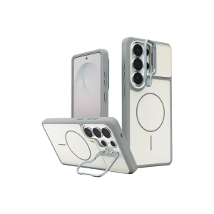 Mey İthalat®  Samsung Galaxy S26 Ultra Pale Magsafe Standlı Kapak - Beyaz