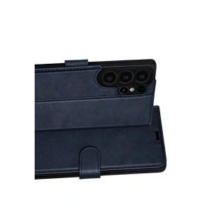 Mey İthalat®  Samsung Galaxy S26 Ultra Trend S Plus Kapaklı Kılıf - Lacivert