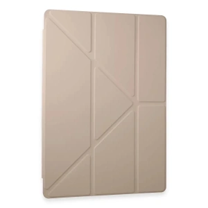 Mey İthalat®  Samsung Galaxy Tab A9 Kılıf Kalemlikli Mars Tablet Kılıfı - Rose Gold