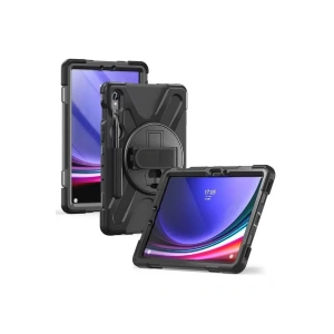 Mey İthalat®  Samsung Galaxy X510 Tab S9 FE 11 Kılıf Amazing Tablet Kapak - Siyah