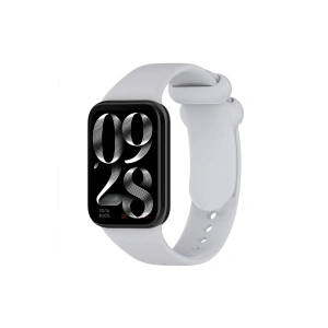 Mey İthalat®   Smart Band 8 Pro Klasik Kordon - Açık Gri