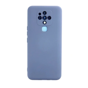 Mey İthalat®  Tecno Camon 16 Kılıf Nano içi Kadife Silikon - Gri