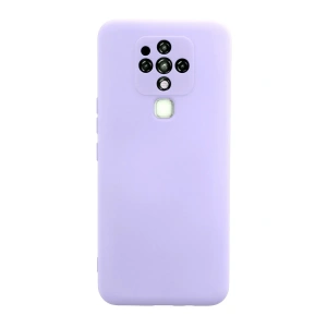 Mey İthalat®  Tecno Camon 16 Kılıf Nano içi Kadife Silikon - Lila
