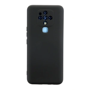 Mey İthalat®  Tecno Camon 16 Kılıf Nano içi Kadife Silikon - Siyah