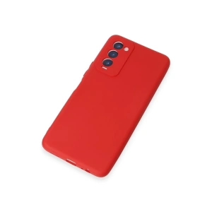 Mey İthalat® Tecno Camon 18 Kılıf First Silikon - Kırmızı