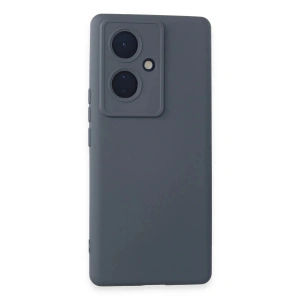 Mey İthalat®  Vivo V29 Lite Kılıf Nano içi Kadife Silikon - Gri