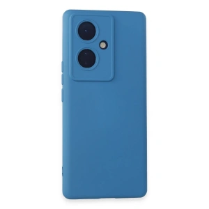 Mey İthalat® Vivo V29 Lite Kılıf Nano içi Kadife Silikon - Mavi