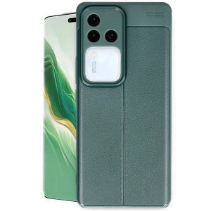 Mey İthalat®  Vivo V30 5G Kılıf Auto Focus Kapak - Koyu Yeşil