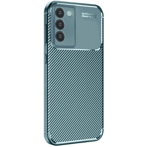Mey İthalat®  Vivo V30 Lite 4G Kılıf Auto Focus Karbon Kapak - Koyu Yeşil