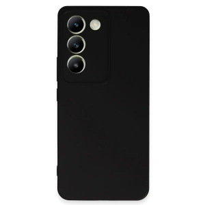 Mey İthalat®  Vivo V30 Lite 4G Kılıf First Silikon - Siyah
