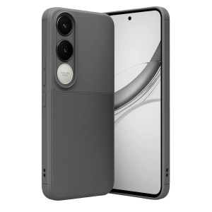 Mey İthalat®  Vivo V50 Lite 4G Auto Focus Karbon Kapak - Gri
