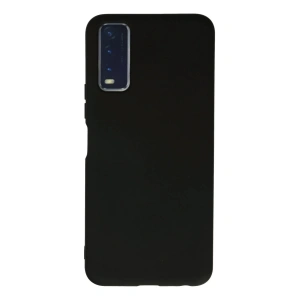 Mey İthalat®  Vivo Y11S Kılıf Nano içi Kadife Silikon - Siyah